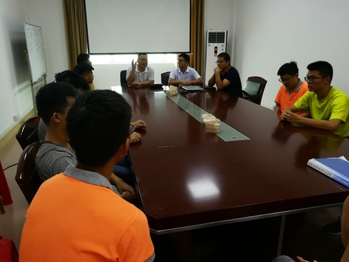 连州市万仕达新材料有限公司实习生座谈会 连州市万仕达新材料有限公司实习生座谈会