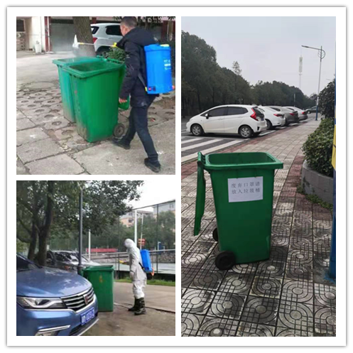 设置医疗物品专用垃圾桶并消毒 设置医疗物品专用垃圾桶并消毒